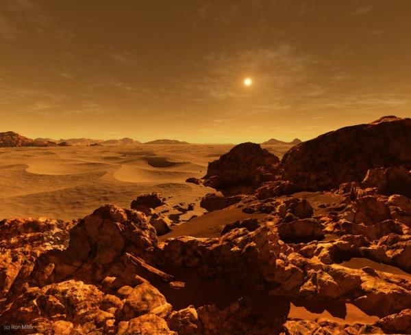 Как выглядит рассвет на других планетах (ФОТО)