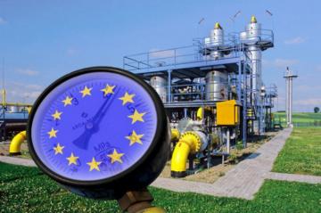Украина увеличила объем поставок газа из Европы
