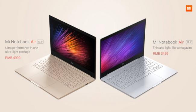 Xiaomi представила «убийцу» MacBook Air (ФОТО)