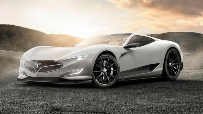 В Сети появились первые изображения суперкара Tesla Model R (ФОТО)