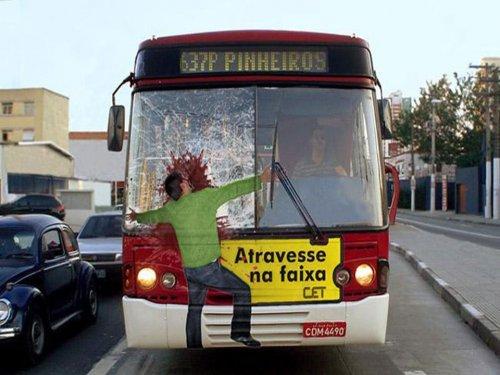 Креативная реклама на автобусах (ФОТО)