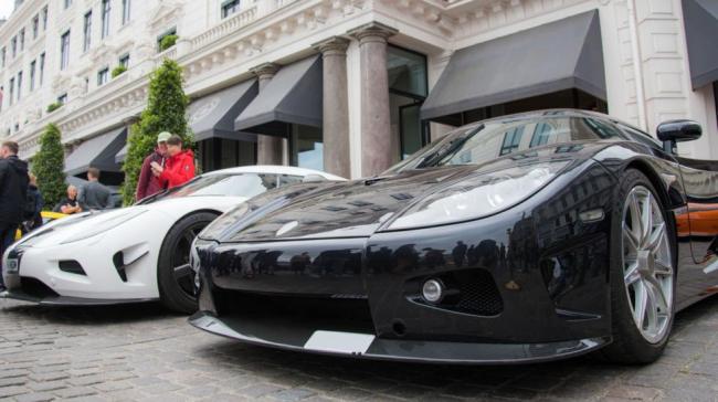Редкое зрелище: большая концентрация Koenigsegg в одном месте (ФОТО)