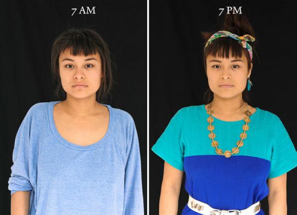 «7 утра — 7 вечера»: как по-разному выглядит человек (ФОТО)
