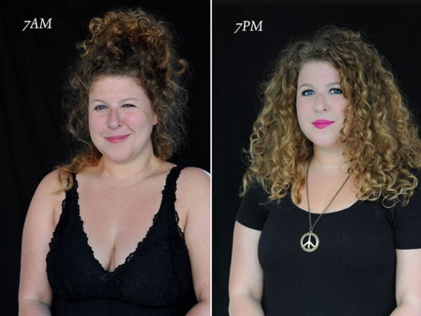 «7 утра — 7 вечера»: как по-разному выглядит человек (ФОТО)