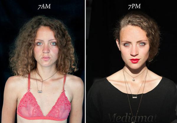 «7 утра — 7 вечера»: как по-разному выглядит человек (ФОТО)