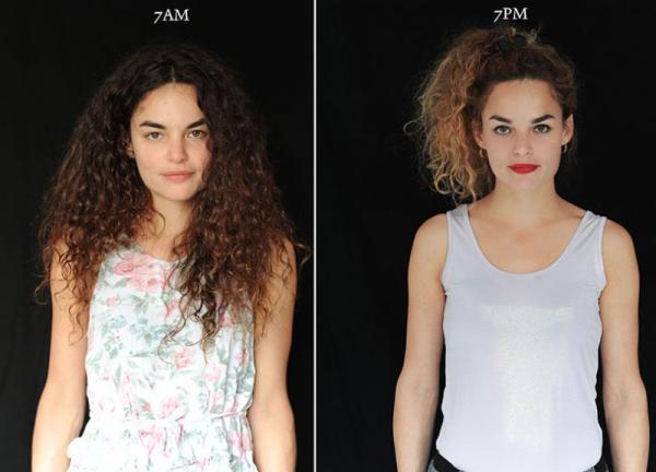 «7 утра — 7 вечера»: как по-разному выглядит человек (ФОТО)