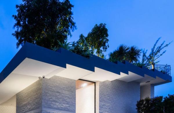 Оптимизация пространства: великолепный дом с садом на крыше (ФОТО)