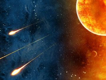 NASA показало, как Солнце разрывает комету (ВИДЕО)
