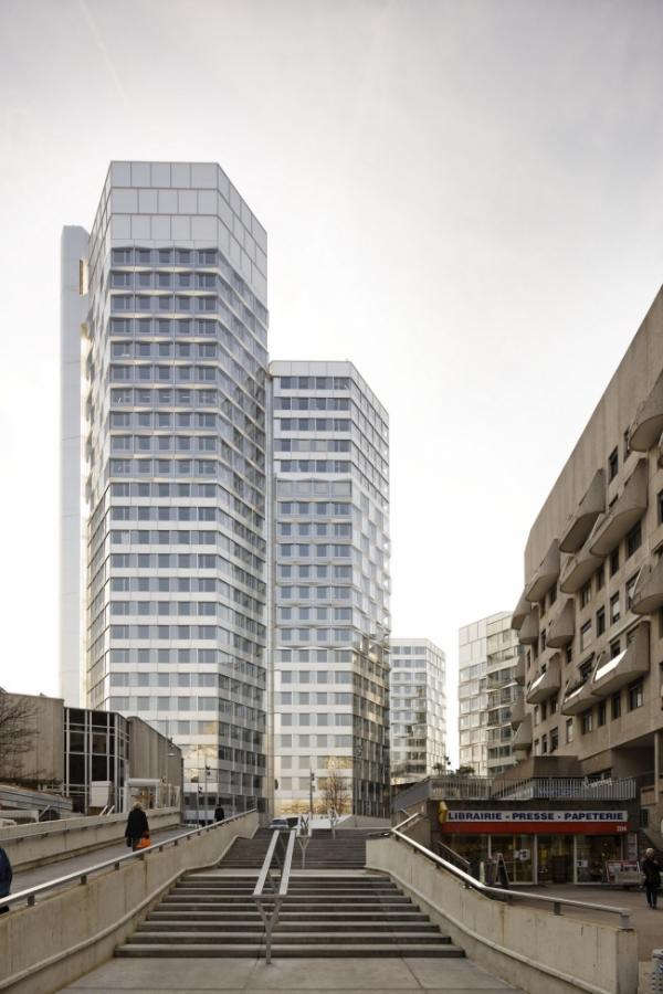 Башни в браслетах: офисный комплекс в Париже (ФОТО)