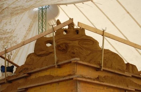 Как создаются песчаные скульптуры (ФОТО)