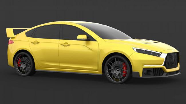 В Сети появились рендеры нового Mitsubishi Lancer Evo (ФОТО)