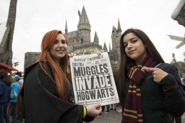 В Лос-Анджелесе открылся «Волшебный мир Гарри Поттера» (ФОТО)