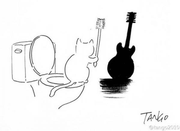 Необычные комиксы от иллюстратора Шанхай Танго (ФОТО)