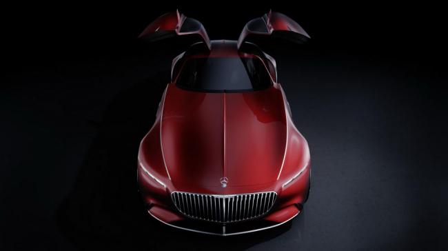 В Сети появились первые снимки шестиметрового купе Mercedes-Maybach (ФОТО)