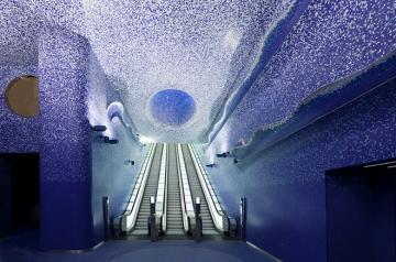 Самая эффектная станция метро в Европе (ФОТО)