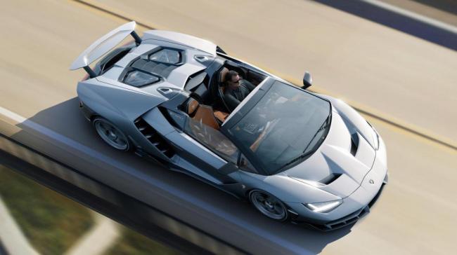 В Сети появились «живые» снимки Lamborghini Centenario Roadster (ФОТО)