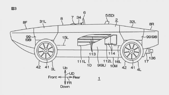 Yamaha запатентовала машину-амфибию (ФОТО)