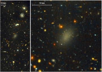 Астрономы обнаружили призрачную галактику, на 99.99 процента состоящую из темной материи