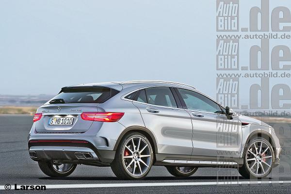Немецкие СМИ показали новый кроссовер от Mercedes-Benz  (ФОТО)