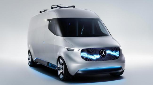 Mercedes-Benz показал, как будут выглядеть фургоны будущего (ФОТО)