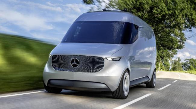 Mercedes-Benz показал, как будут выглядеть фургоны будущего (ФОТО)