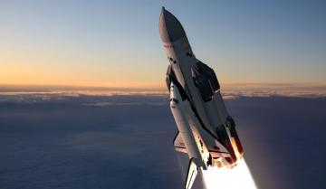 В США представили ракету-носитель, которая будет доставлять туристов в космос