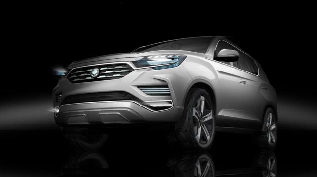 SsangYong похвастался тизерами нового кроссовера (ФОТО)