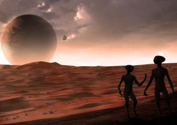 На Марсе обнаружены обломки корабля инопланетян (ФОТО)