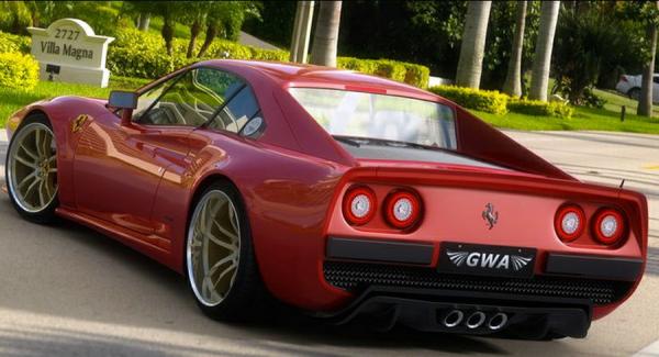 Произведение искусства: американец переделал легендарную модель Ferrari (ФОТО)