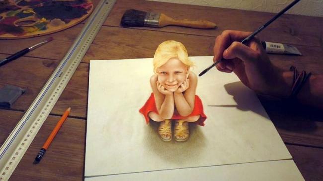 Невероятные 3D-рисунки, на которые придется посмотреть дважды (ФОТО)