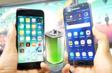 Тест на автономность: iPhone 7 против Samsung Galaxy S7 (ВИДЕО)