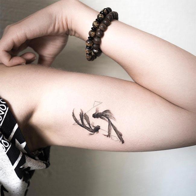 Подборка утонченных минималистичных татуировок (ФОТО)