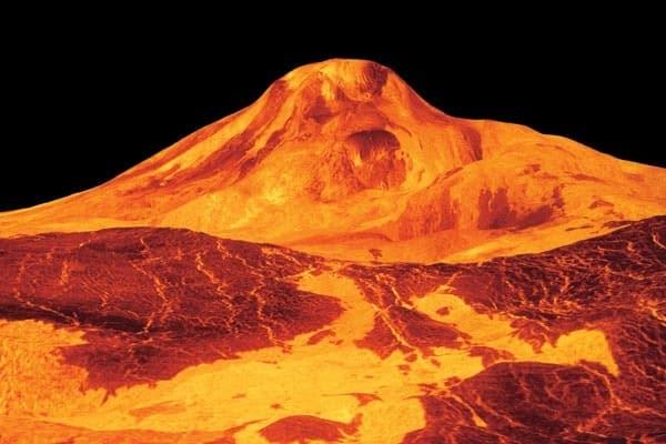 На Венере зафиксировали недавнее извержение вулкана Идунн