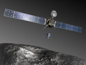 Космический аппарат Rosetta приземлился на комету Чурюмова-Герасименко