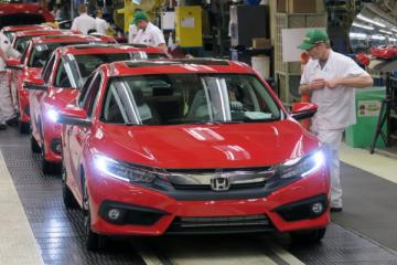 Стартовал выпуск десятого поколения хэтчбека Honda Civic