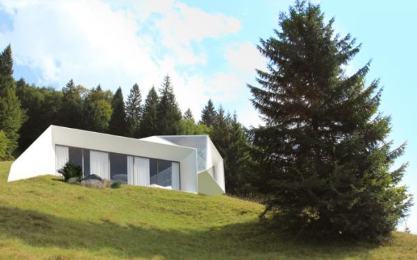 В стиле хай-тек:  супер-современный “космический” дом в Карпатах (ФОТО)