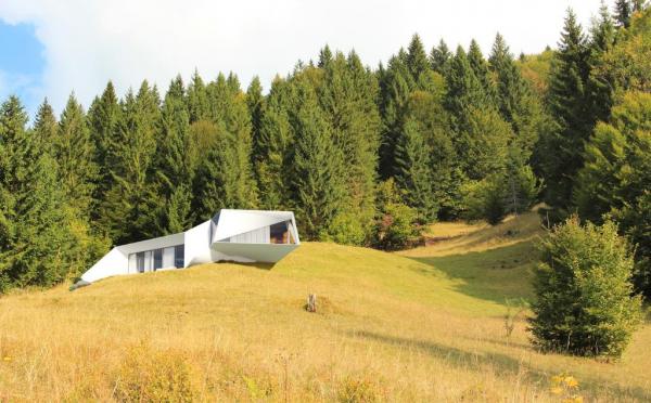 В стиле хай-тек:  супер-современный “космический” дом в Карпатах (ФОТО)