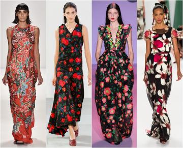 Цветы в тренде: интересные наряды от именитых дизайнеров (ФОТО)