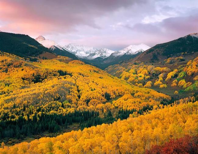 Самые удивительные места до и после наступления осени (ФОТО)
