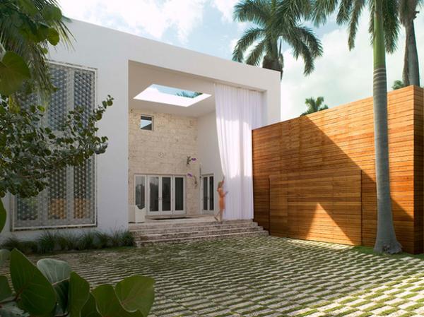 Адаптированная к тропическому климату: эффектная вилла в Майами-Бич (ФОТО)