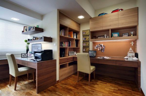 Эко-стиль кабинета: 10 вариантов использования древесины (ФОТО)