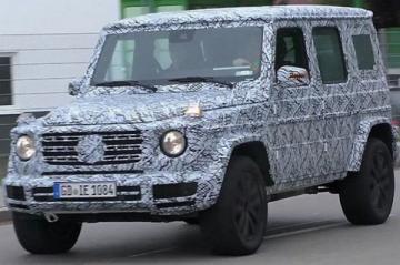 Mercedes-Benz G-Klasse попал в объективы фотошпионов (ФОТО)