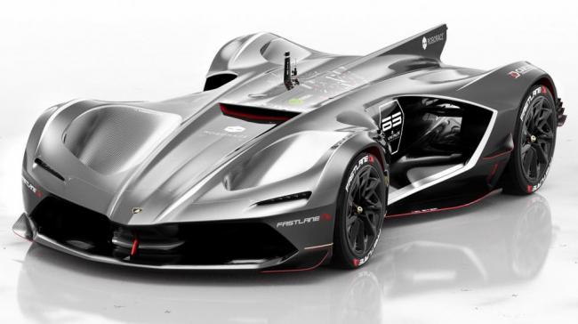В Сети появились снимки автономного гоночного автомобиля Lamborghini (ФОТО)