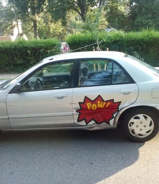 Самые творческие водители, которые дополняют свои автомобили забавным креативом (ФОТО)