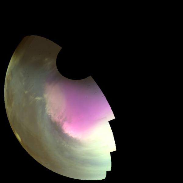 Новые снимки миссии NASA демонстрируют ультрафиолетовое свечение марсианской атмосферы (ФОТО)