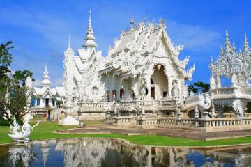 Ват Ронг Кхун: снежный замок Таиланда (ФОТО)