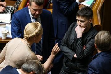 Эксперт: Тимошенко больше не делает ставок на Надежду Савченко