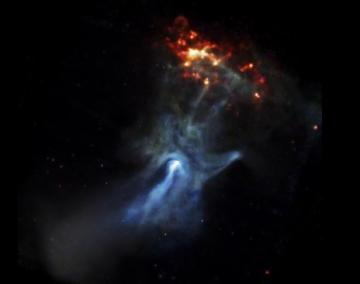 Ученые из NASA обнаружили «Руку Бога» в далёком космосе (ФОТО)
