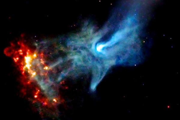 Ученые из NASA обнаружили «Руку Бога» в далёком космосе (ФОТО)