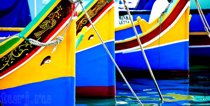 Мир ярких красок. Маленький рыбацкий городок на Мальте (ФОТО)